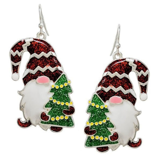 Christmas Gnome Earrings