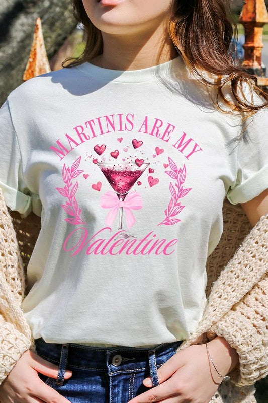 Citron Martinis Are My Valentine Graphic Tee