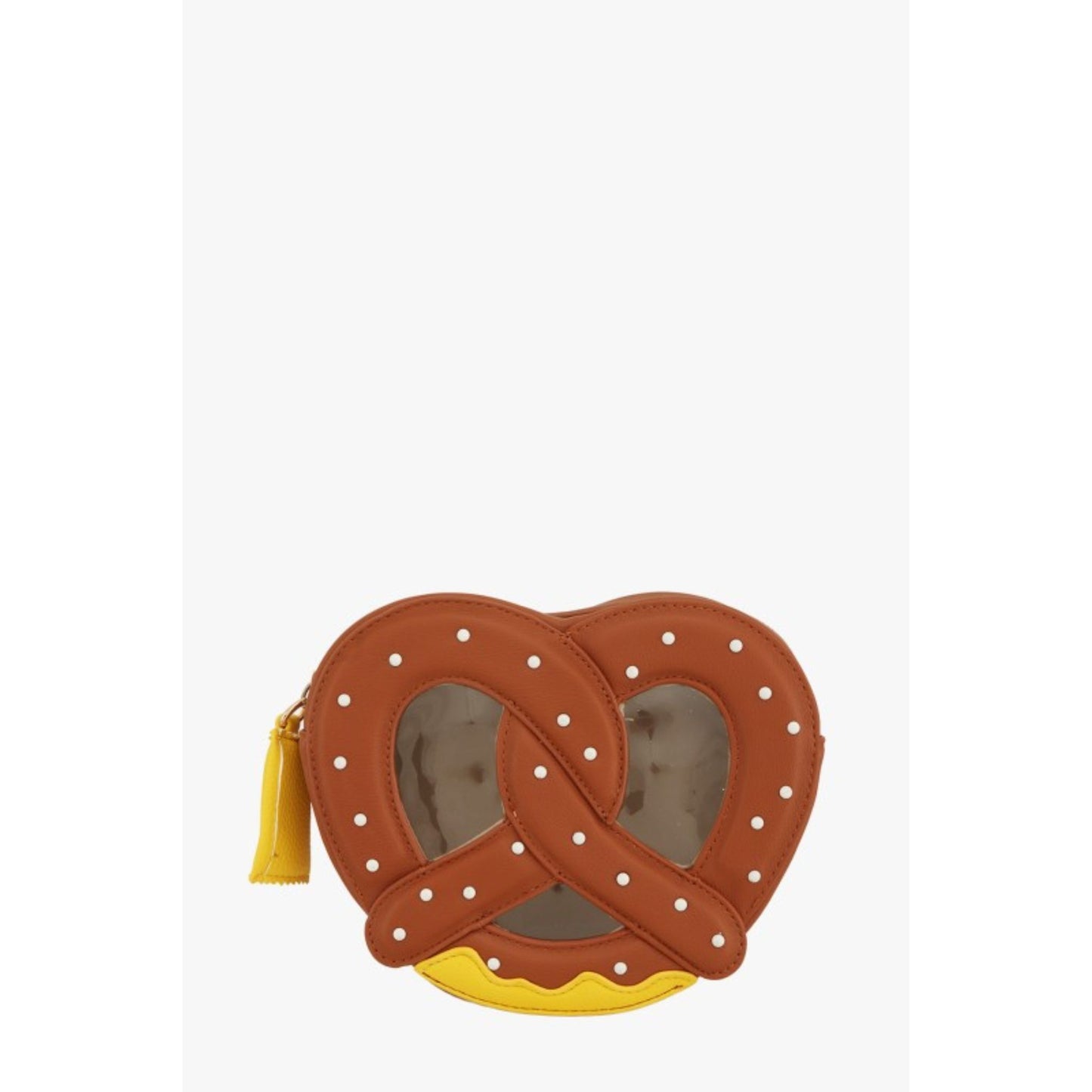 Decorative Pretzel Crossbody Bag