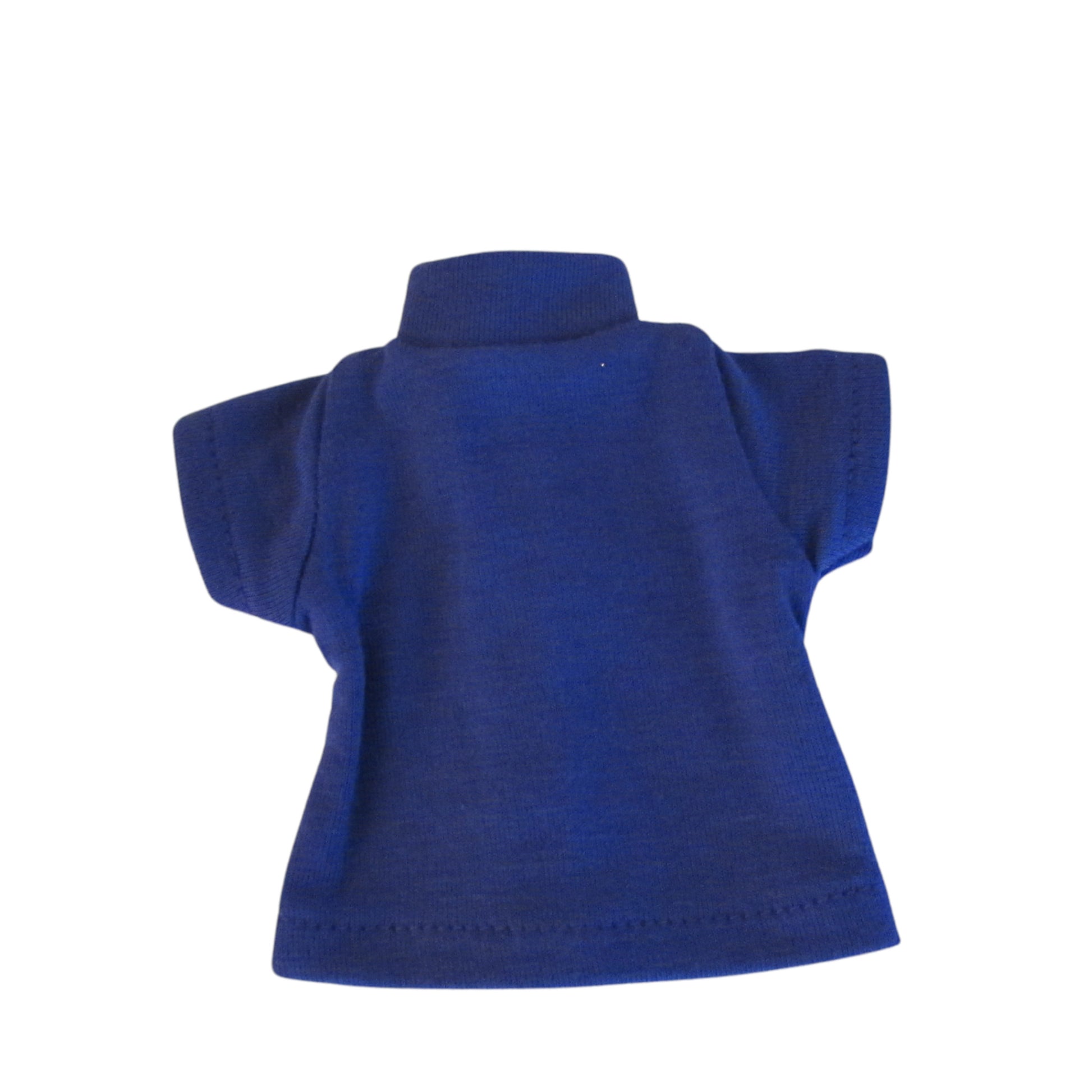 Deep Blue T-Shirt for 14 1/2-inch dolls Flat
