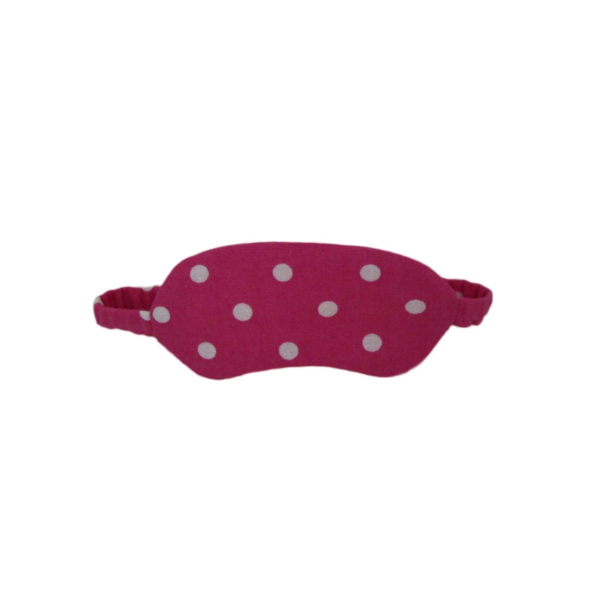 Dots Pink Doll Sleep Mask for 18-inch dolls