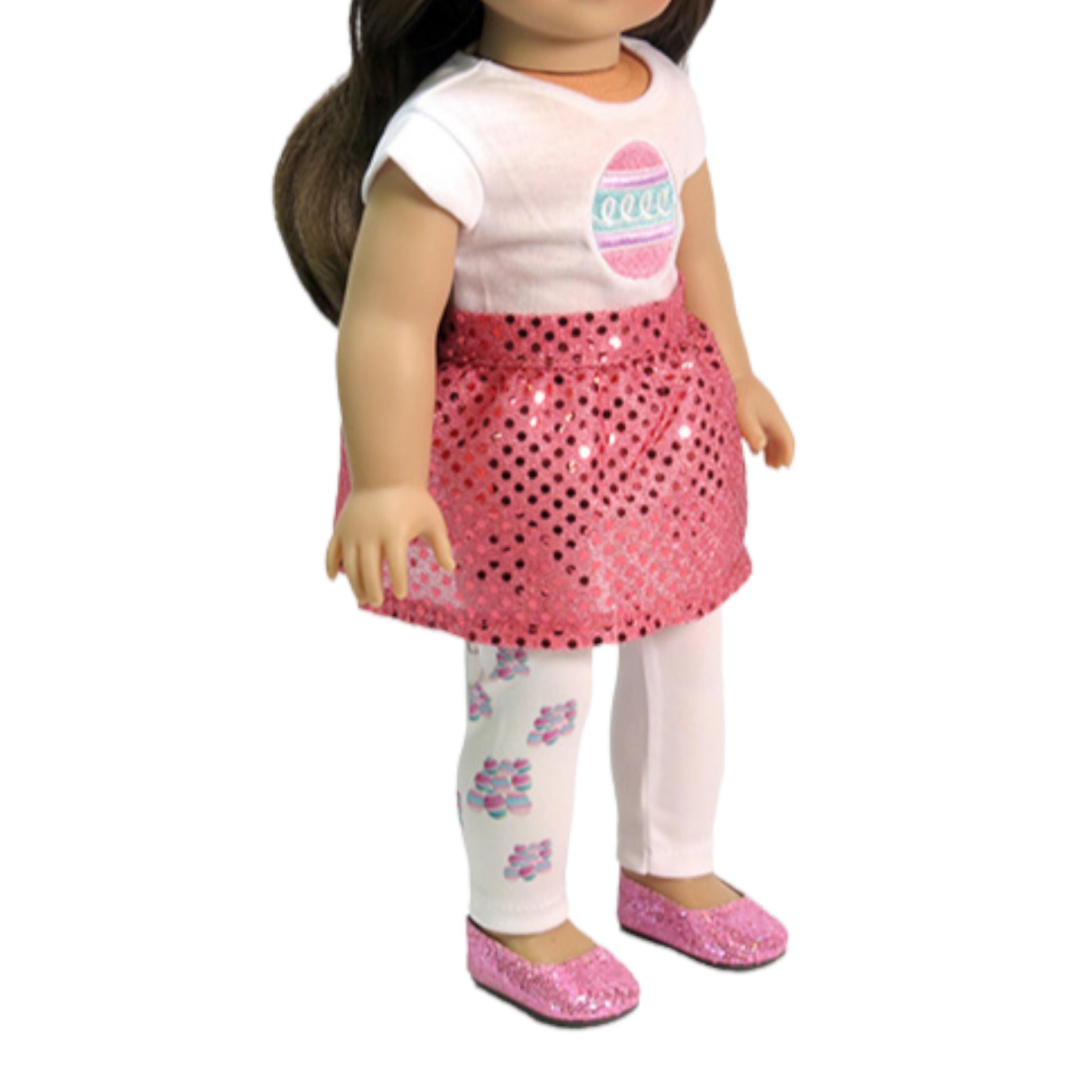 Easter Outfit with Headband and Shoes for 18-inch dolls with doll