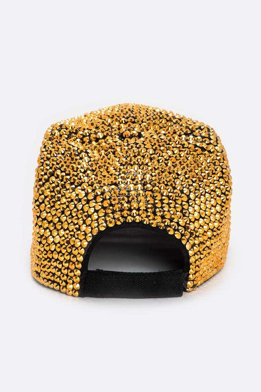 Full Stone Iconic Gold Cap Back view