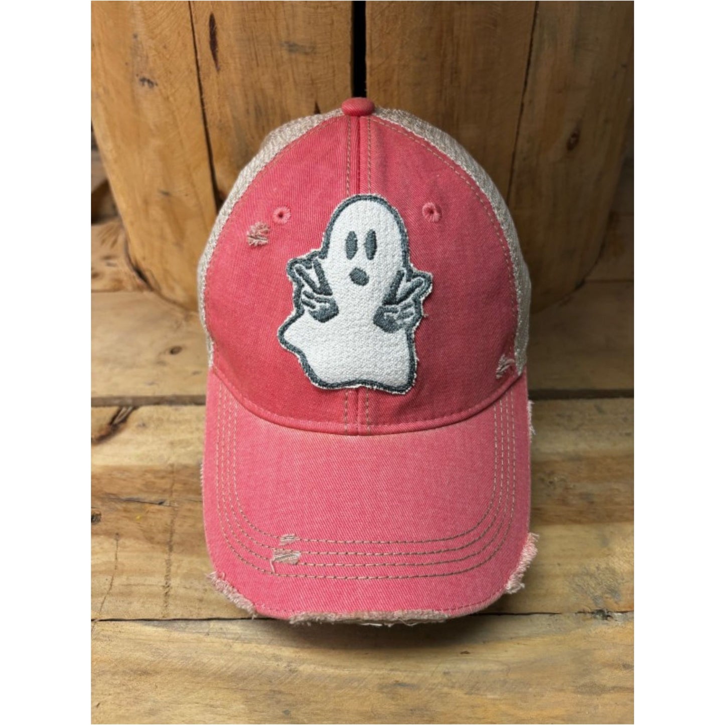 Red Ghost Gal Hat