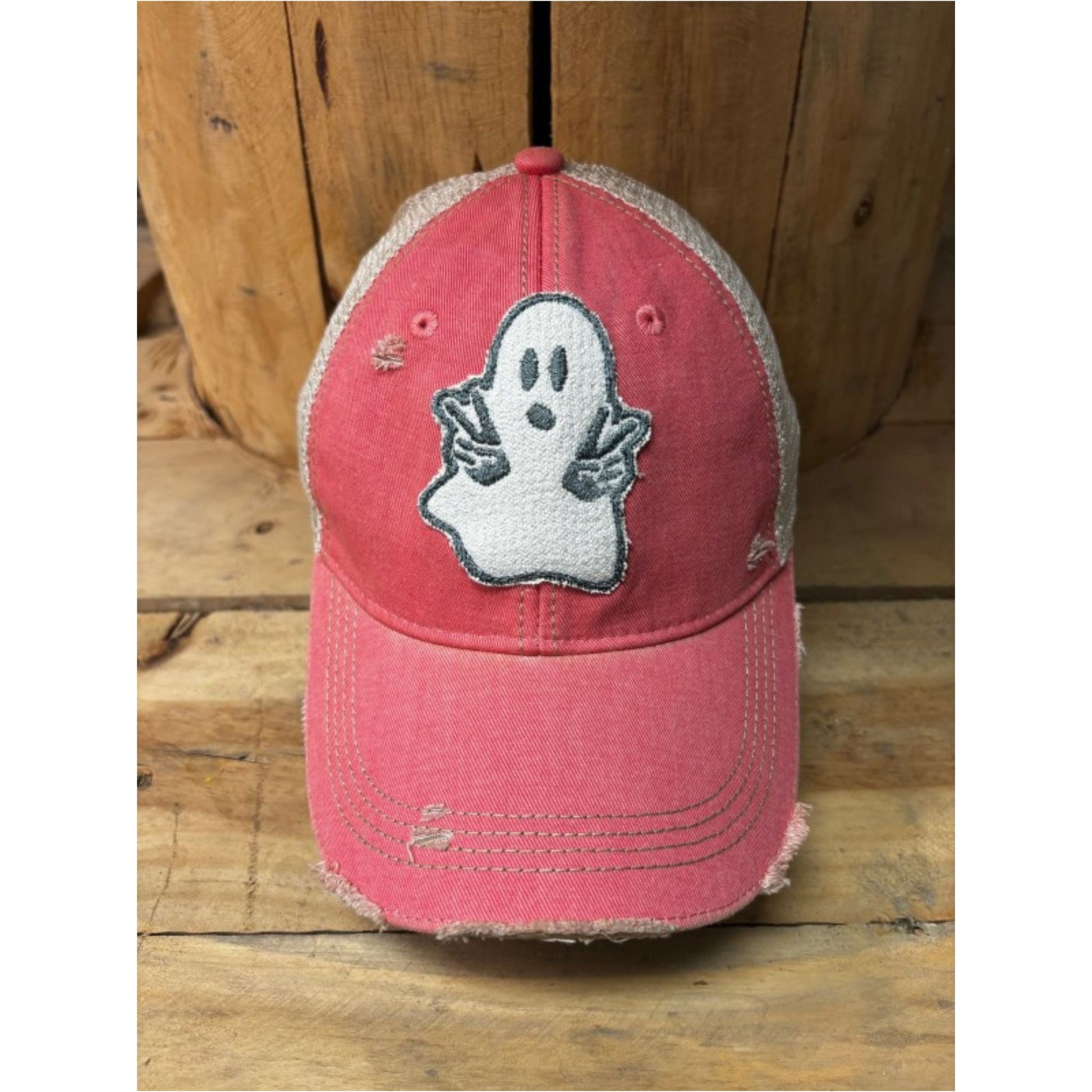Red Ghost Gal Hat