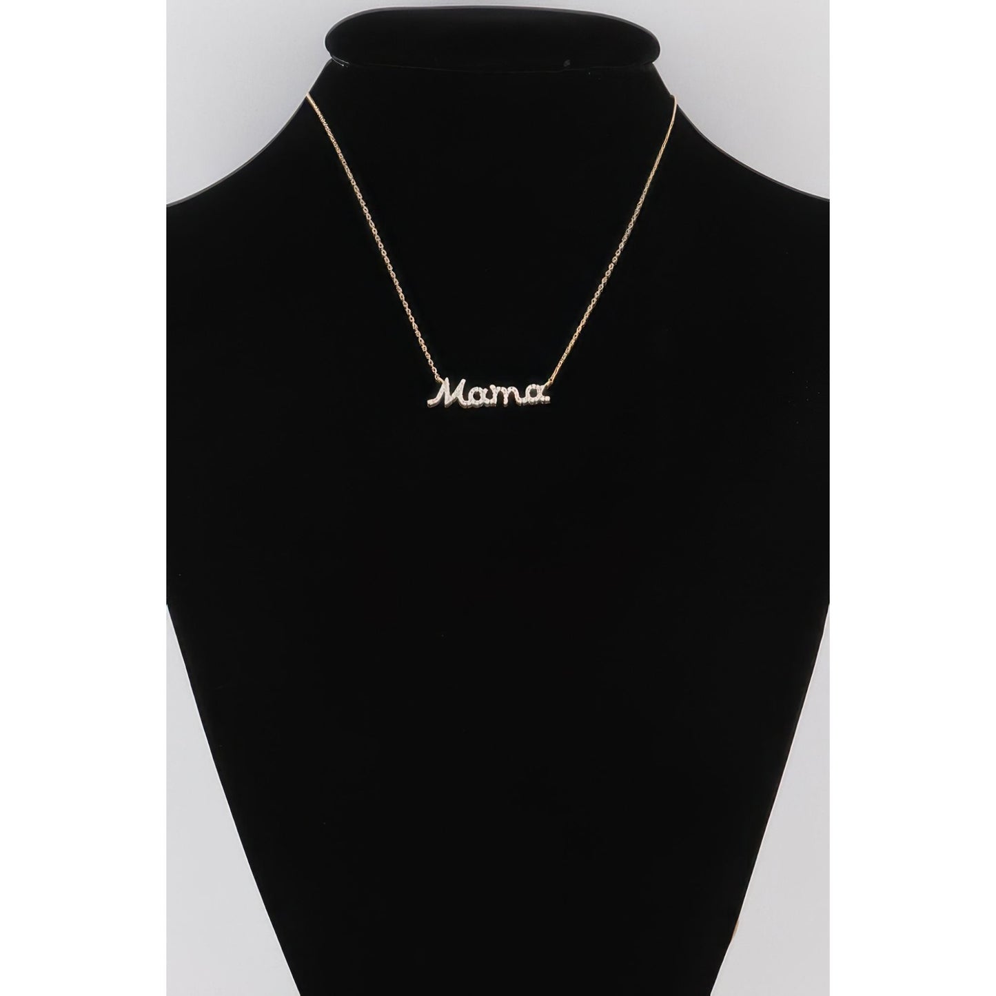Jeweled Mama Necklace