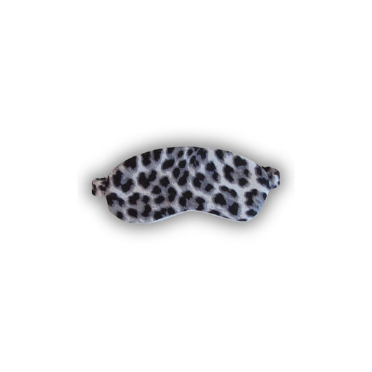 Gray Animal Print Sleep Mask for 14 1/2-Inch Dolls