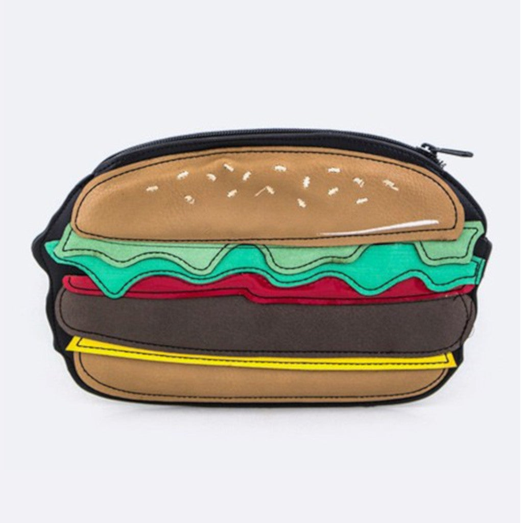 Hamburger Large Pouch Front view