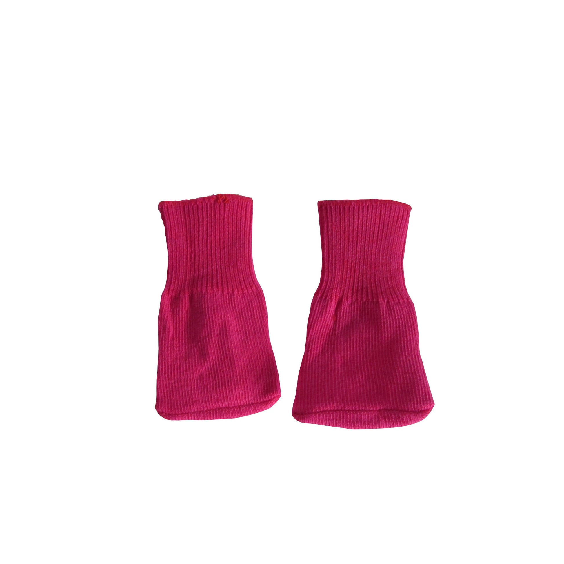 Hot Pink Sport Socks for 18-inch dolls Flat