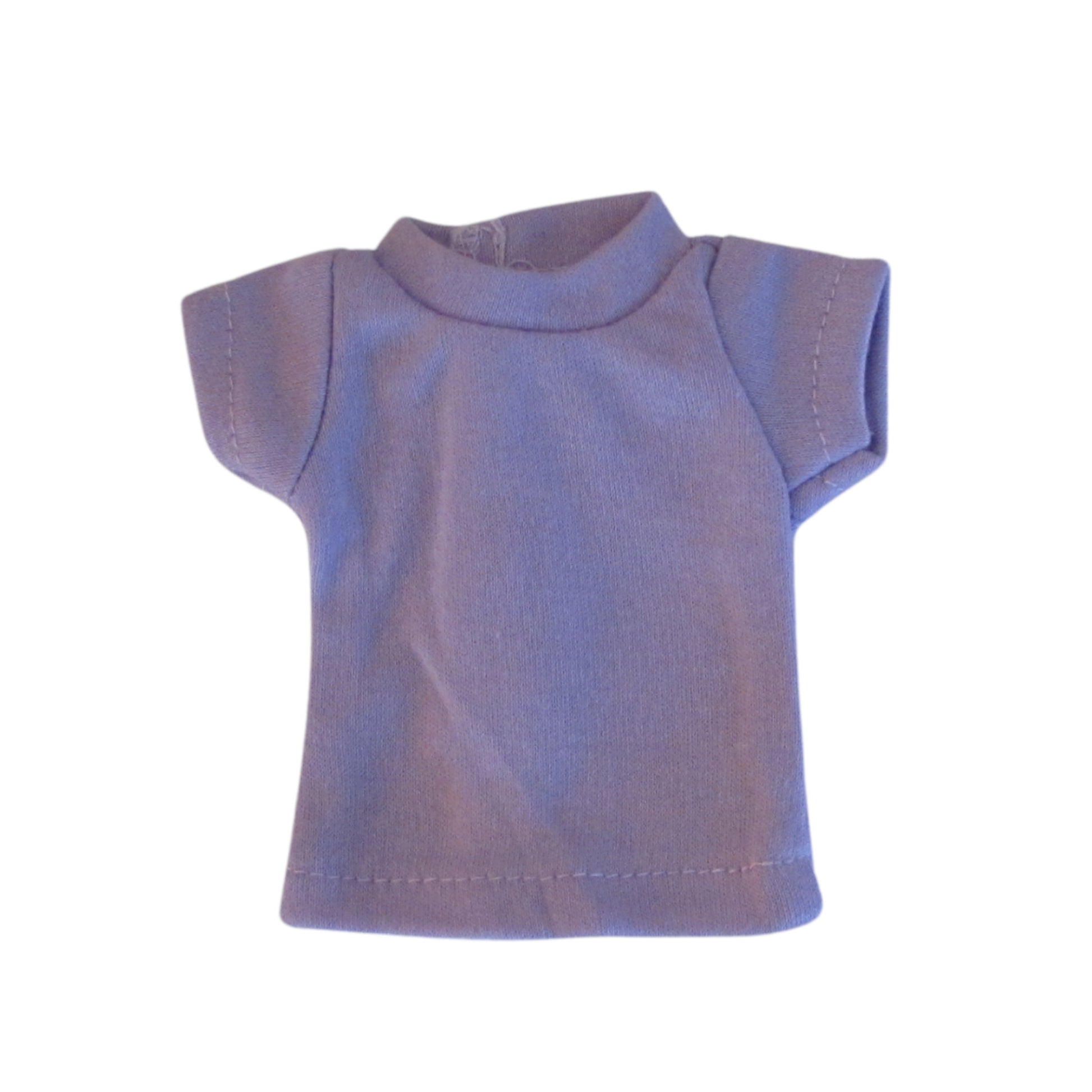 Lavender T-Shirt for 14 1/2-inch dolls Flat