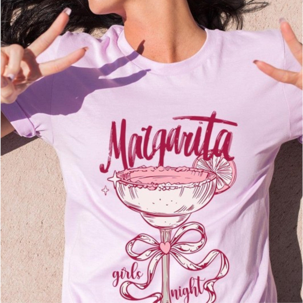 Lilac Margarita Girls Night Graphic Tee