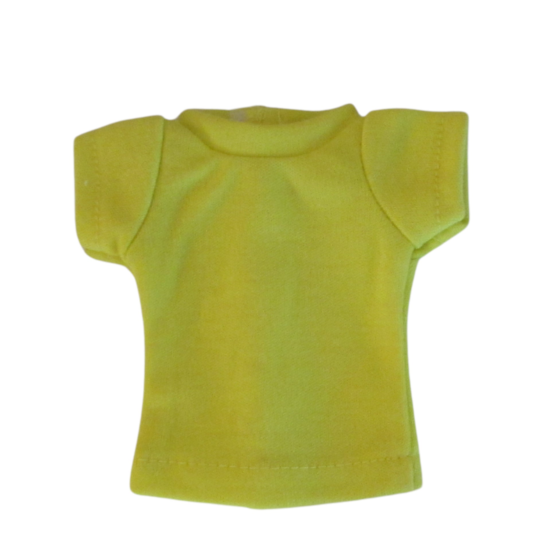 Lime Yellow T-Shirt for 14 1/2-inch dolls Flat