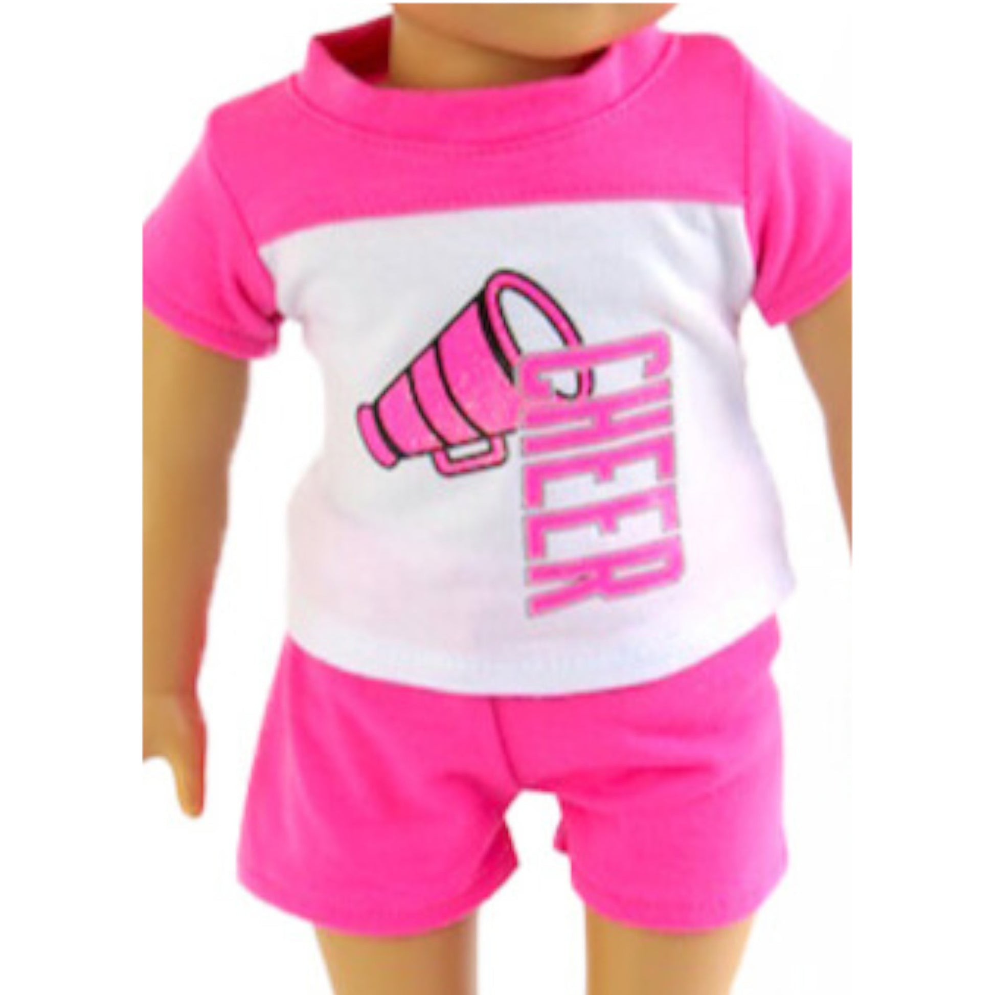 Love Cheer Pant Set for 18-inch dolls with doll