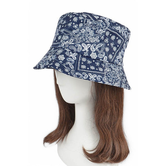 Bandana Print Fashion Bucket Hat