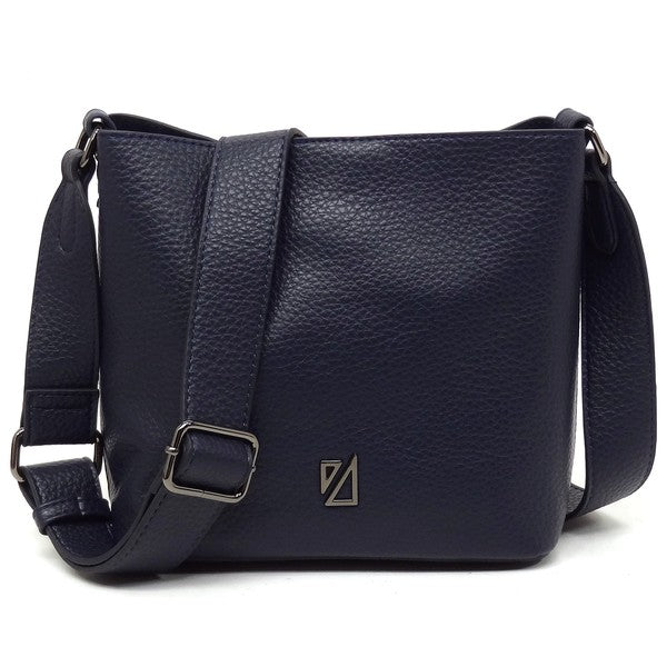 Navy IZA CO Bucket Crossbody Bag