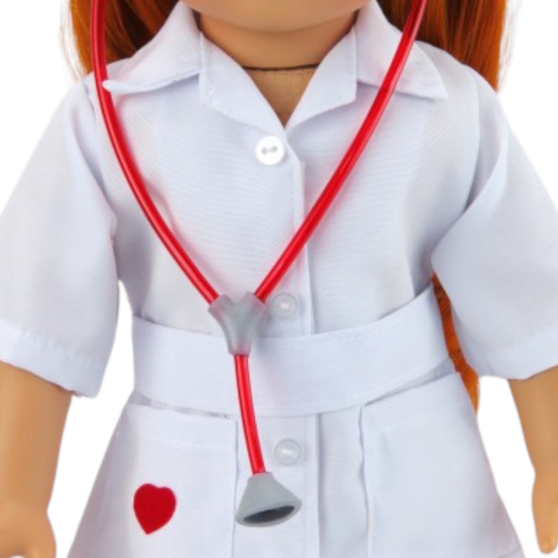 Nurse Outfit for 18-inch dolls with doll Up Close