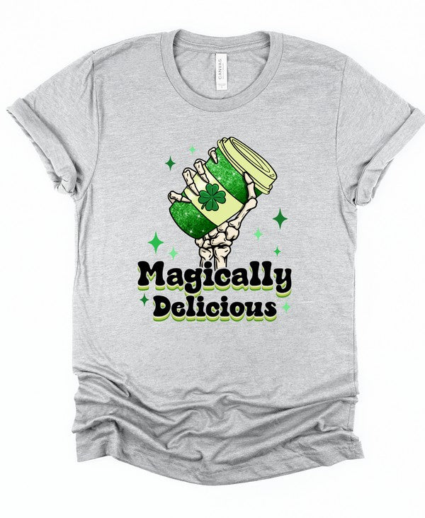 Oxford Magically Delicious Coffee Graphic Crew Neck Tee