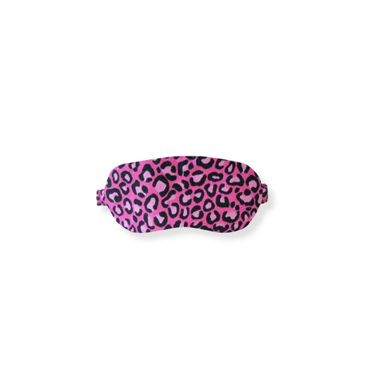 Pink Cheetah Doll Sleep Mask for 14.5-inch dolls