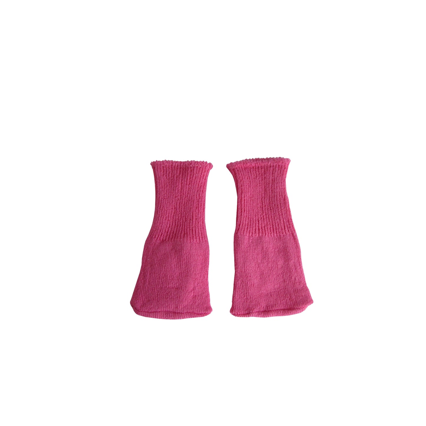 Pink Cotton Socks for 18-inch dolls Flat