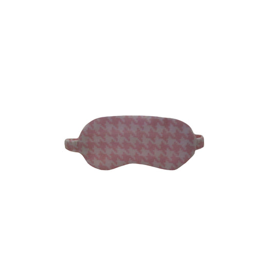 Pink Gingham Doll Sleep Mask for 14 1/2-inch dolls