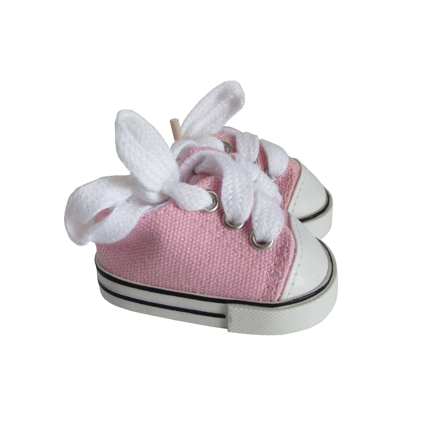 Pink Low Top Sneakers for 18-inch dolls Right