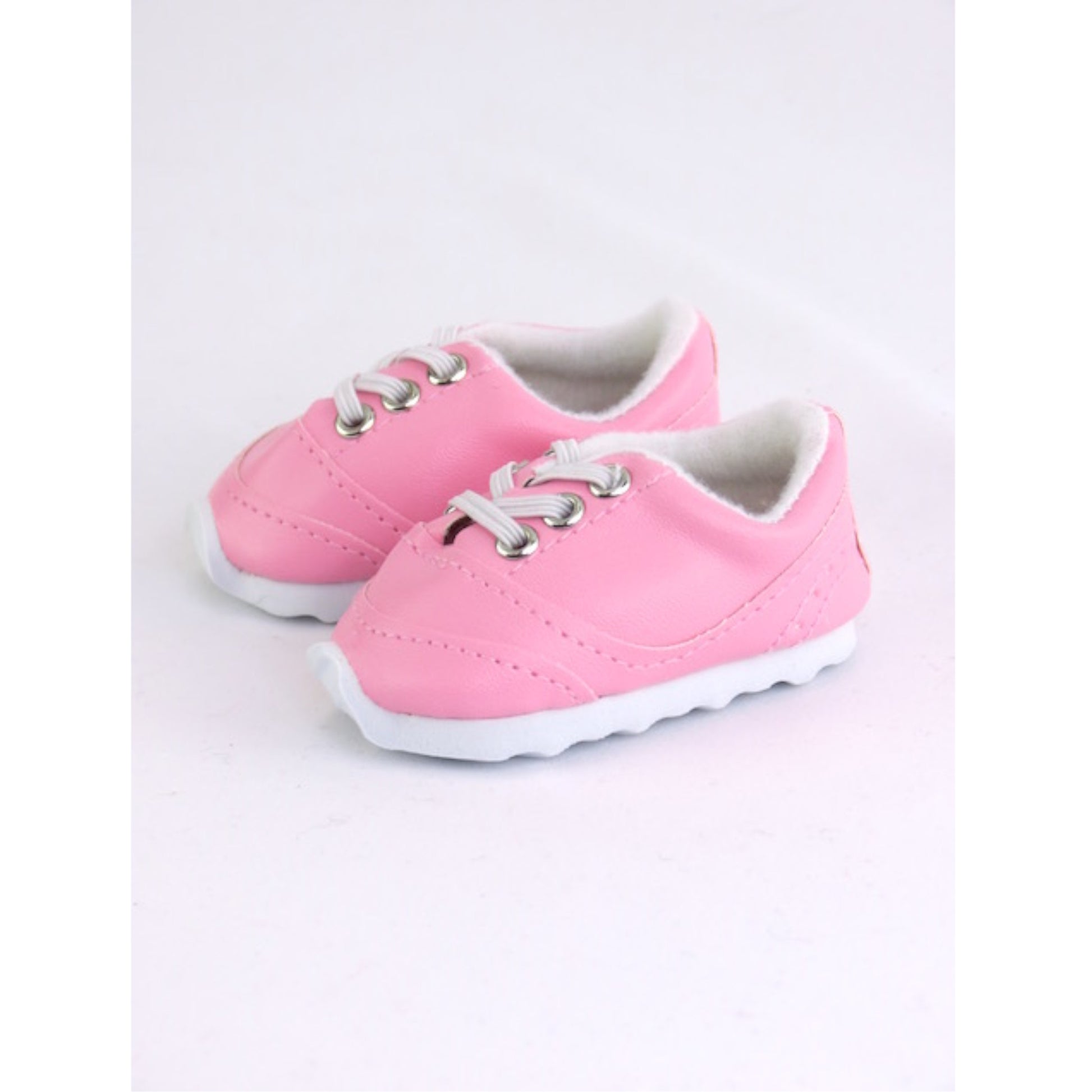 Pink No Tie Sporty Sneakers for 18-inch dolls