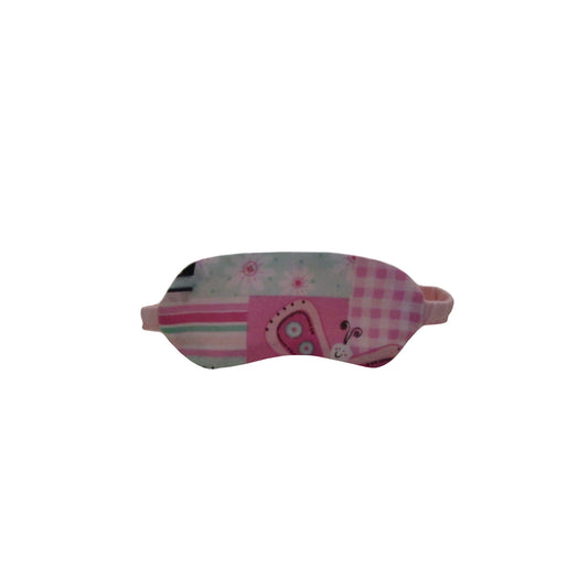 Pink Patchwork Doll Sleep Mask for 14 1/2-inch dolls