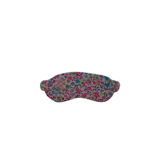 Pink Turquoise Floral Doll Sleep Mask for 14 1/2-inch dolls