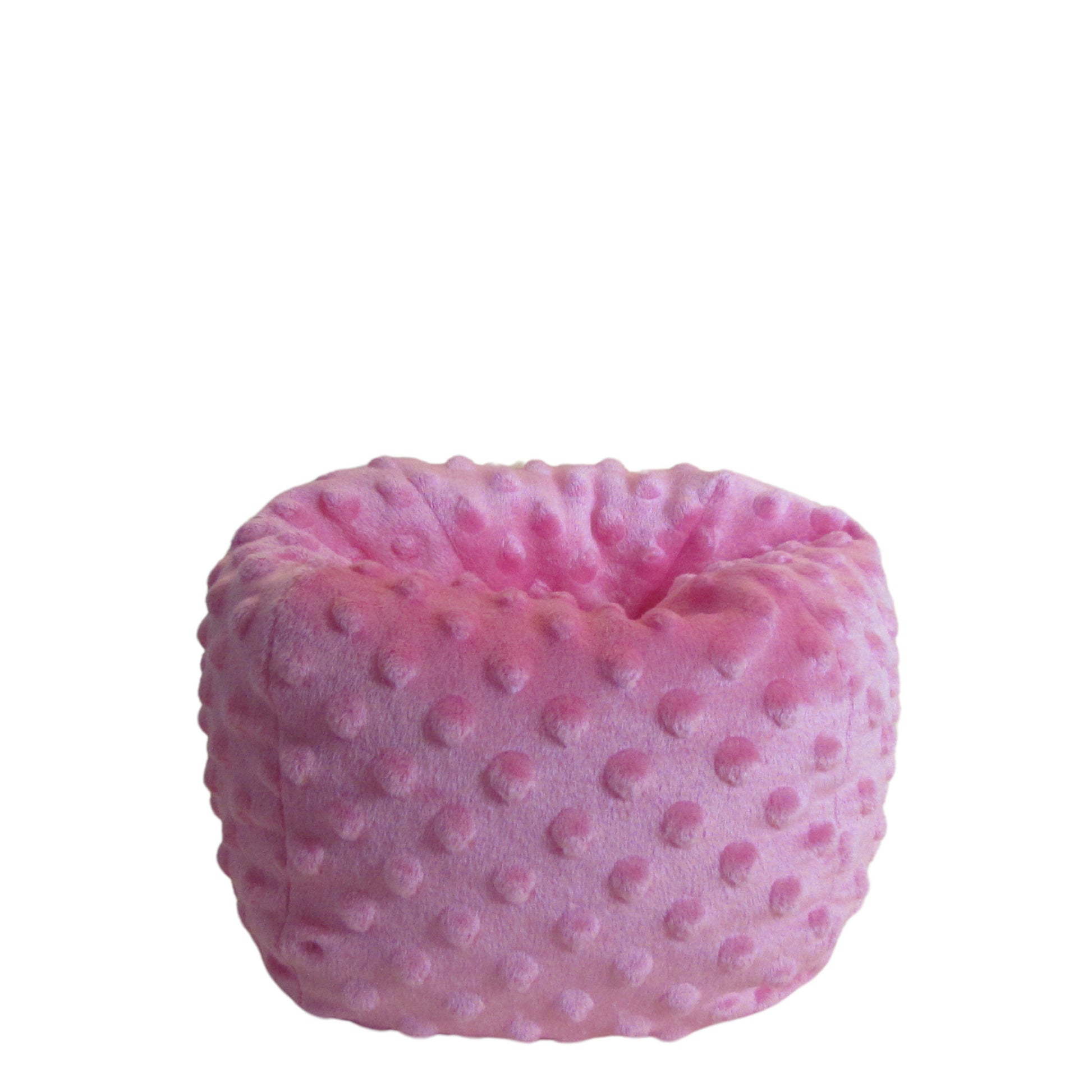 Pink Minky Doll Bean Bag Chair for 14 1/2-inch dolls