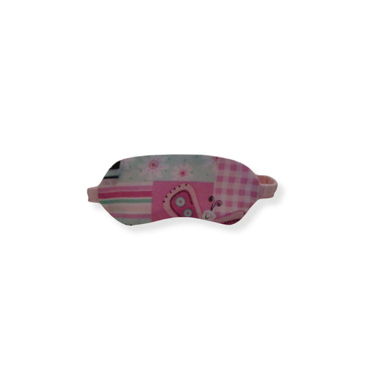 Pink Patchwork Doll Sleep Mask for 14 1/2-inch dolls