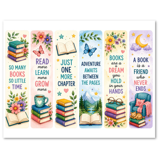 Printable Bookmarks for Kids