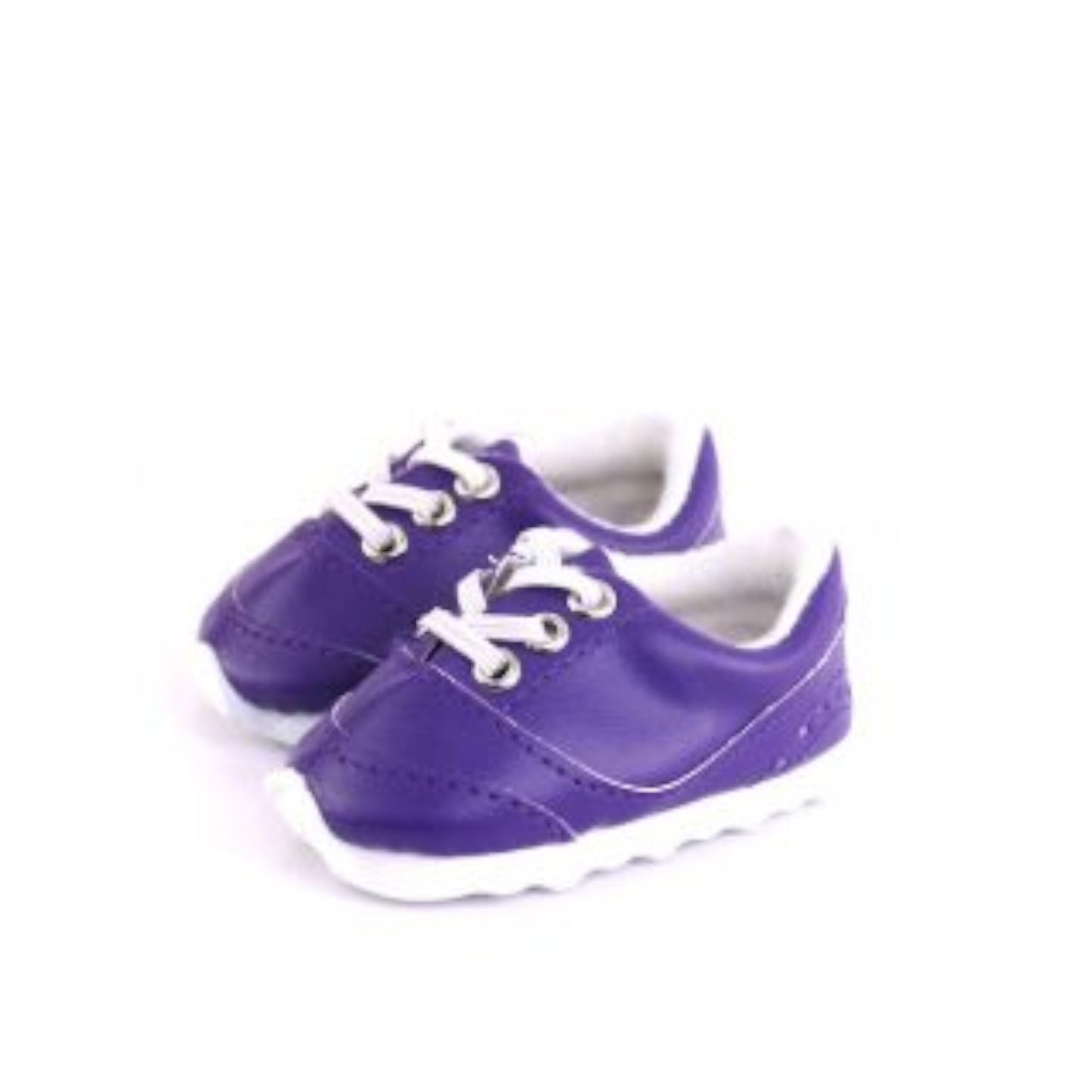 Purple No TIe Sporty Sneakers for 18-inch Dolls 