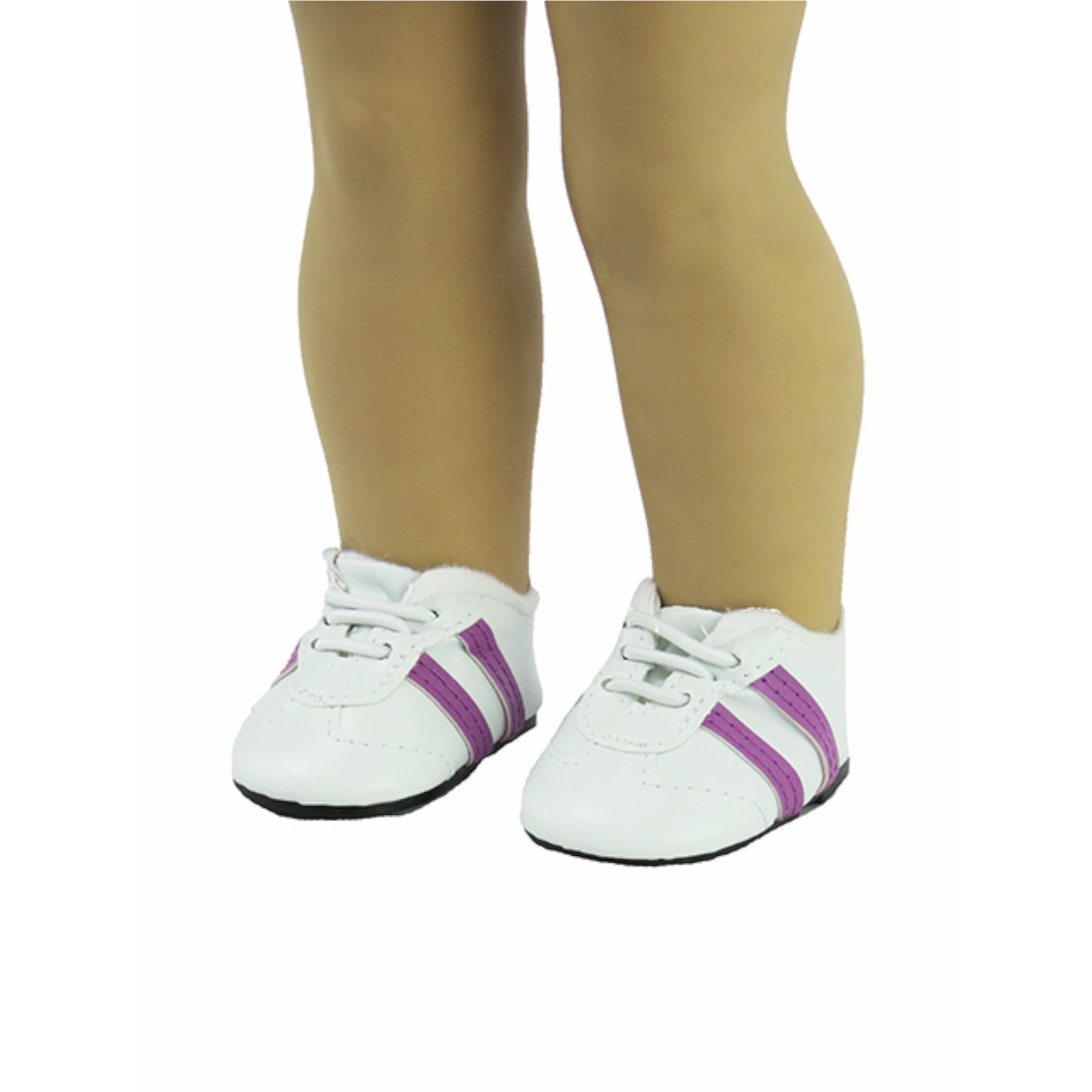 Purple Sporty Shoes for 18-inch dolls with Doll