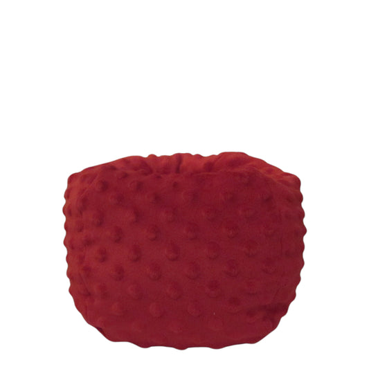 Red Minky Doll Bean Bag Chair for 14 1/2-inch dolls