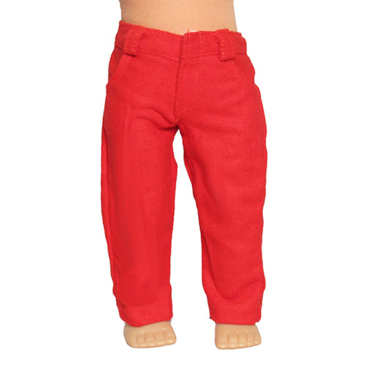 Red Pants for 18-inch dolls with doll