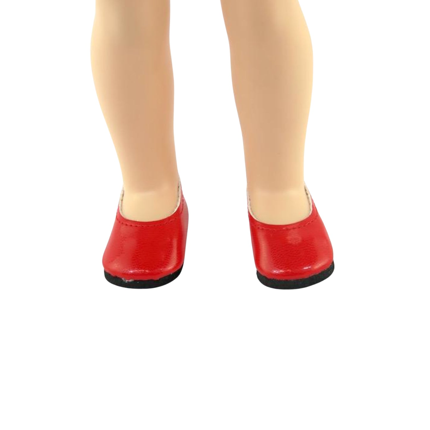 Red Slip On Shoes for 14 1/2-inch dolls