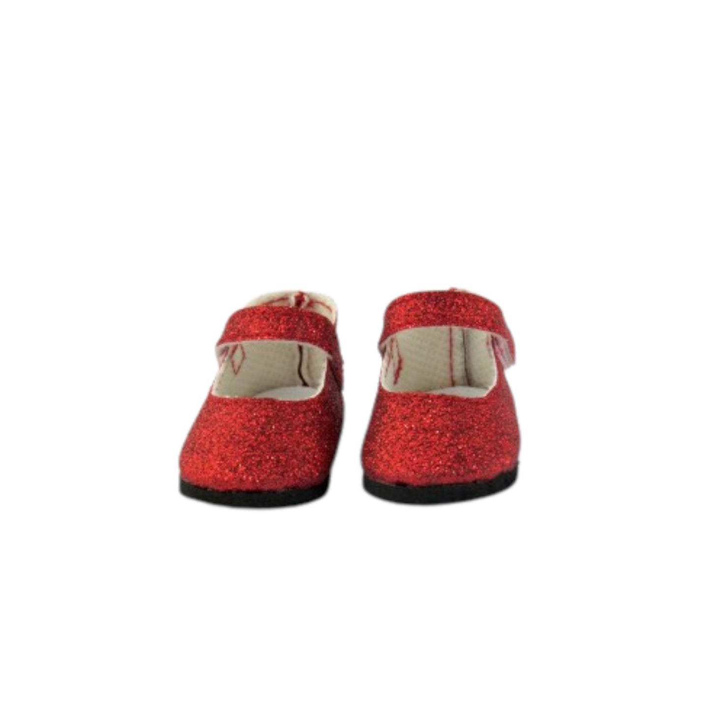 Red Glitter Shoes for 14 1/2-inch dolls