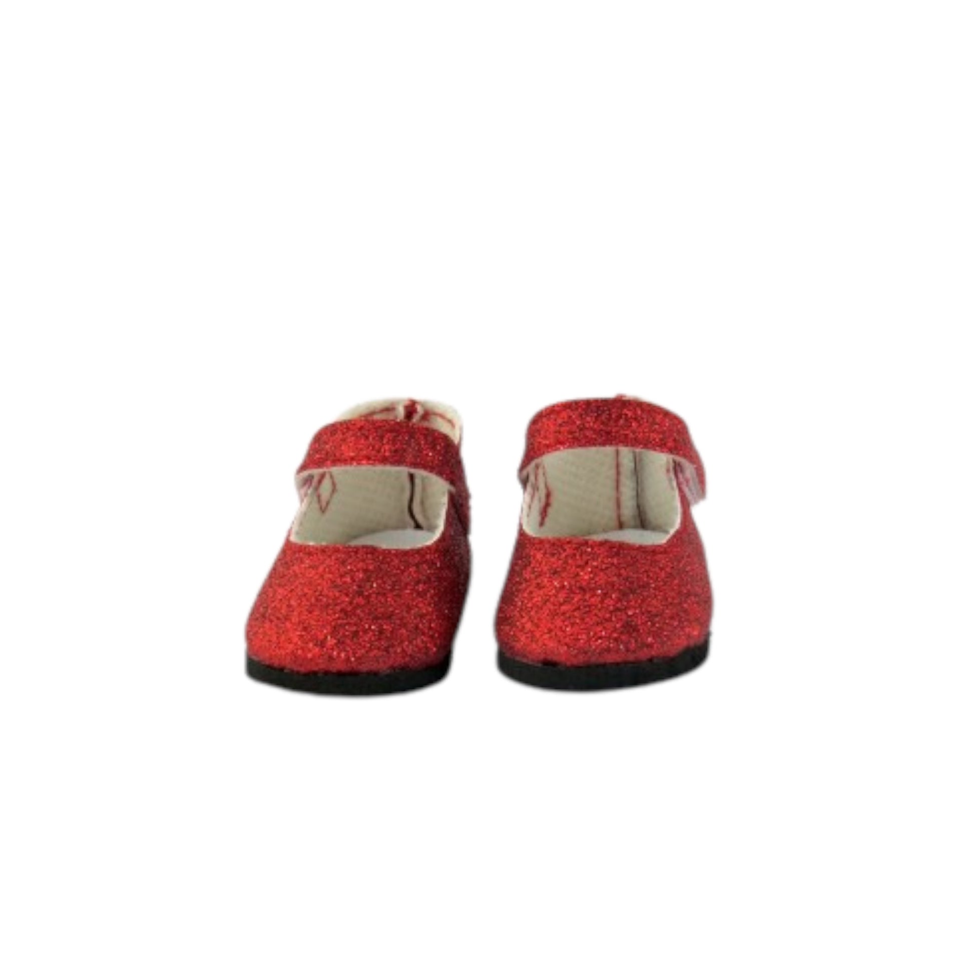 Red Glitter Shoes for 14 1/2-inch dolls