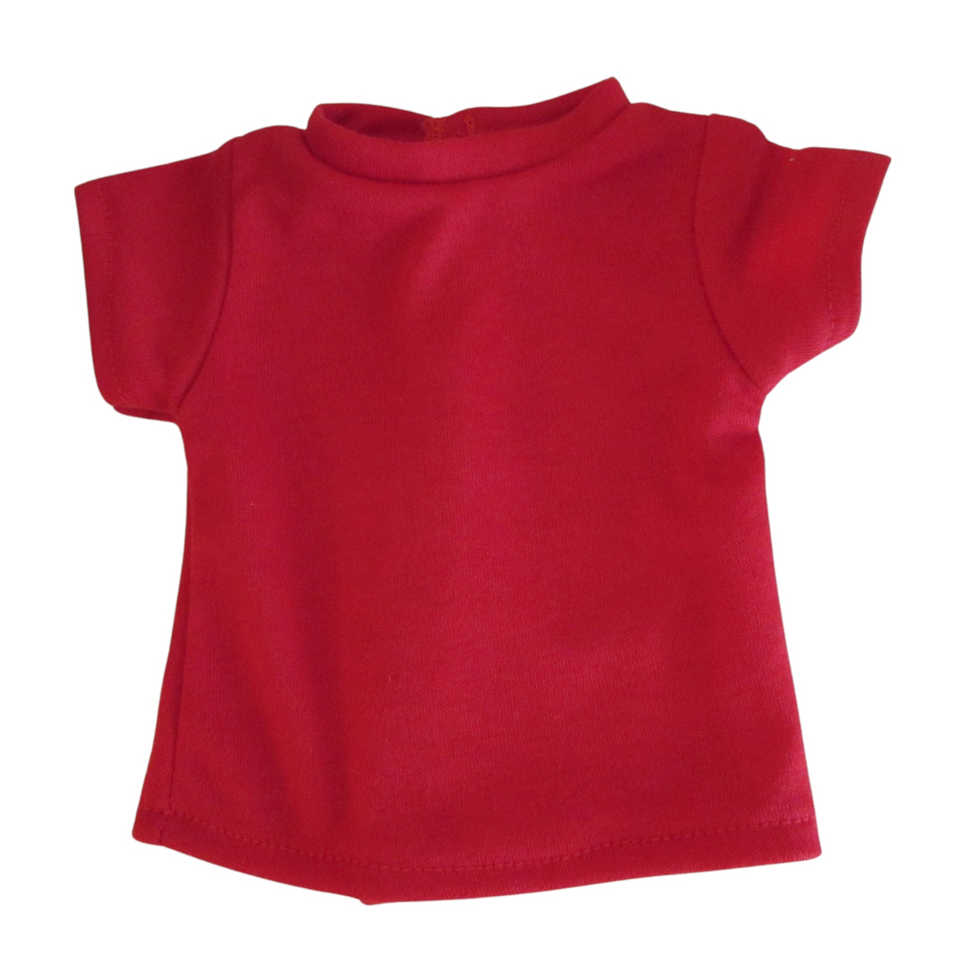 Red T-Shirt for 18-inch dolls Flat