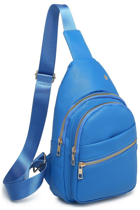 Royal Blue Fashion Sling Backpack