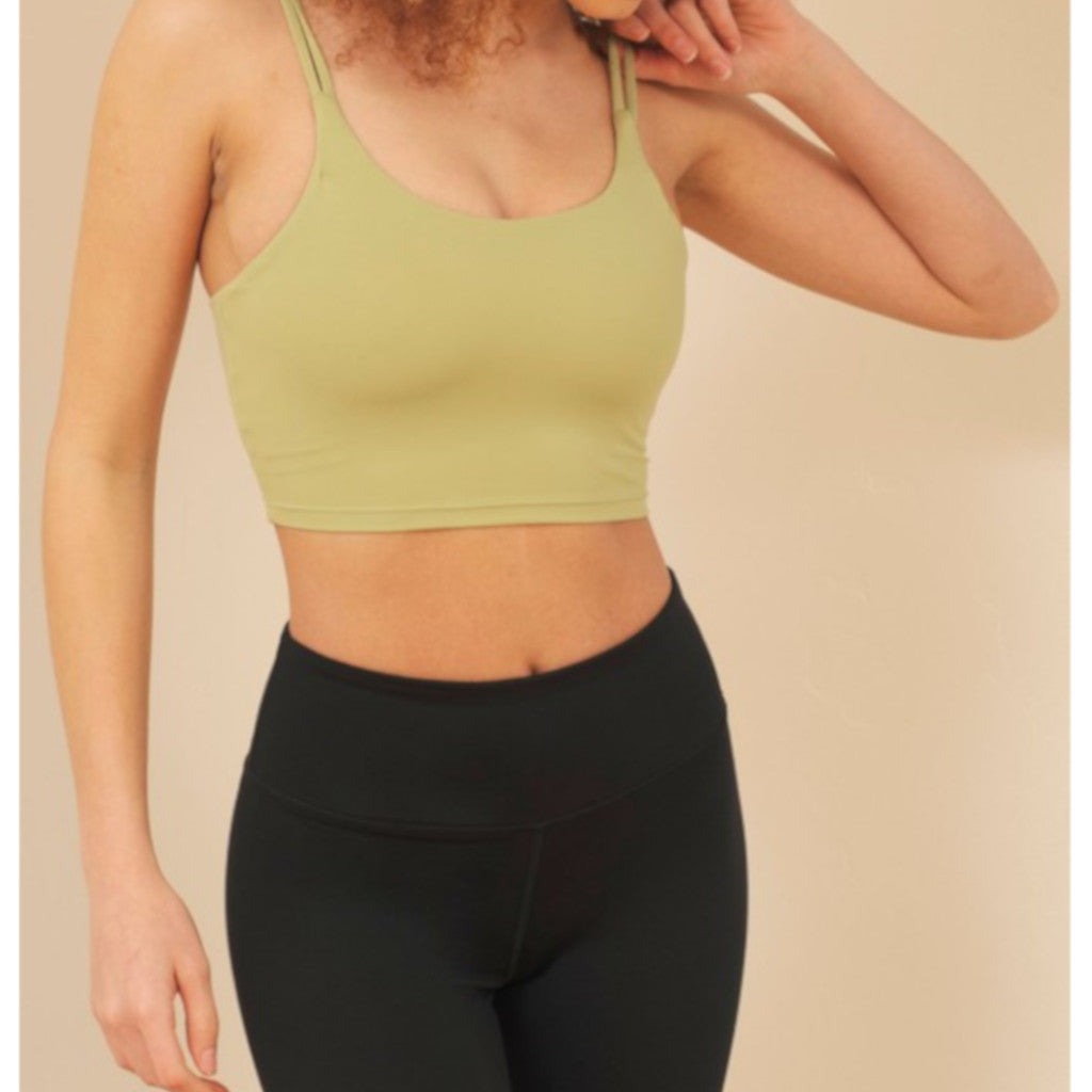 Sage Naomi Double Strap Sports Bra Front view