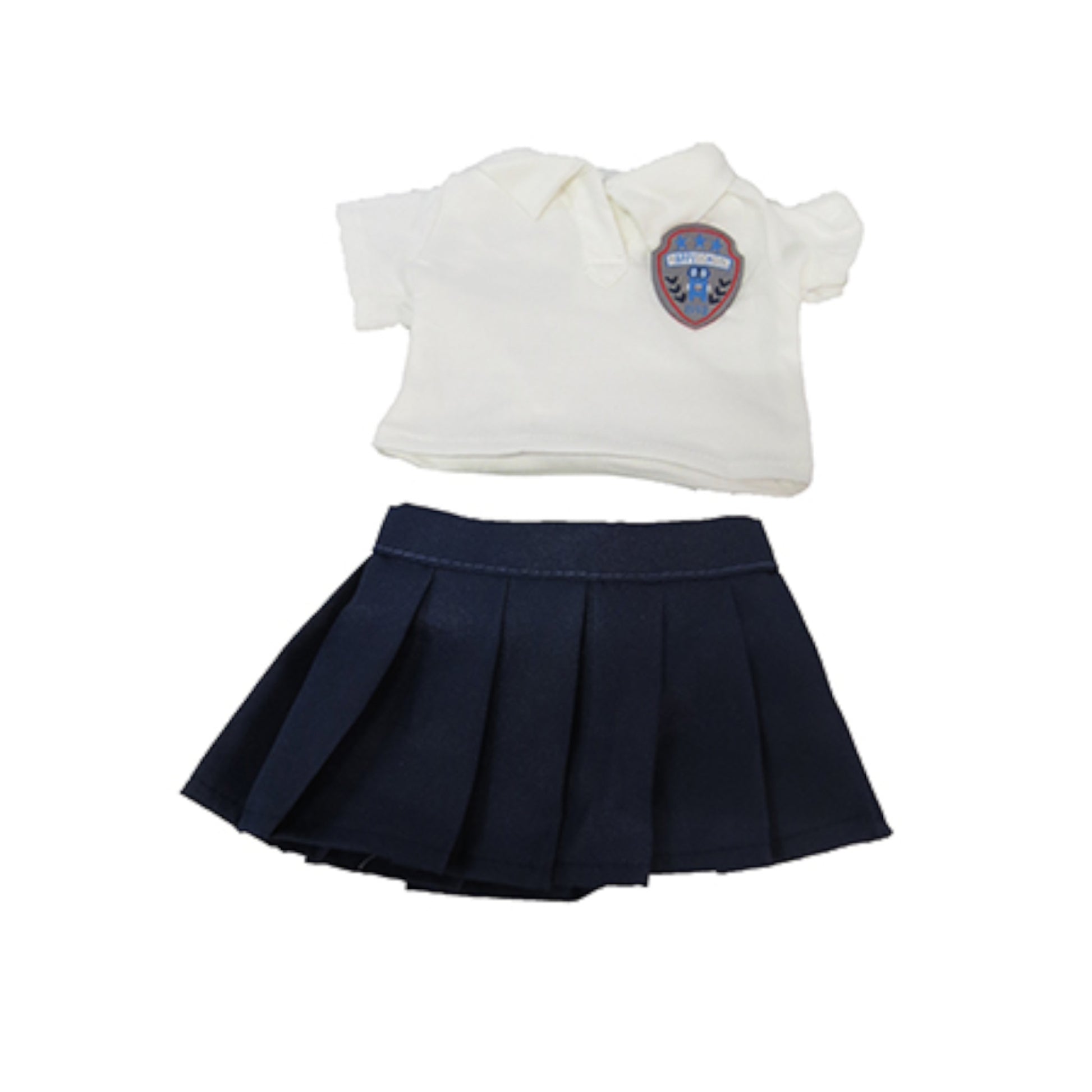 School Girl Uniform for 18-inch dolls Flat