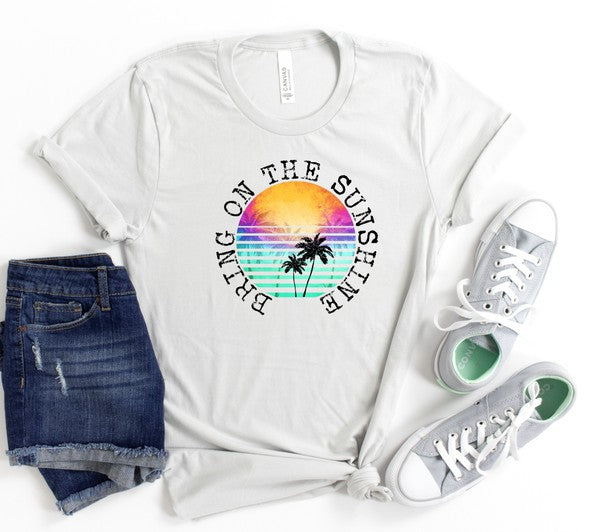 Silver Bring on the Sunshine Softstyle Tee