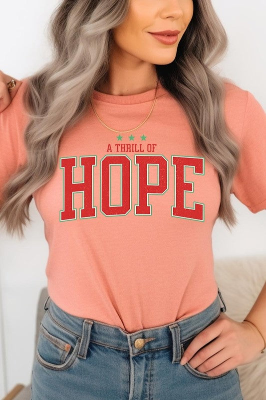 Sunset A Thrill of Hope Graphic Tee