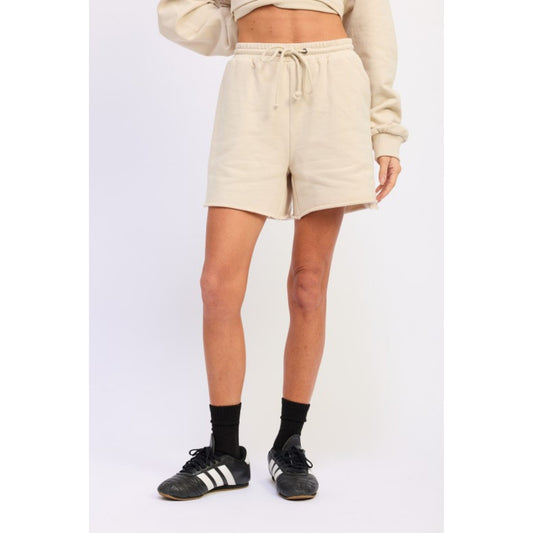 French Terry Shorts with Pockets