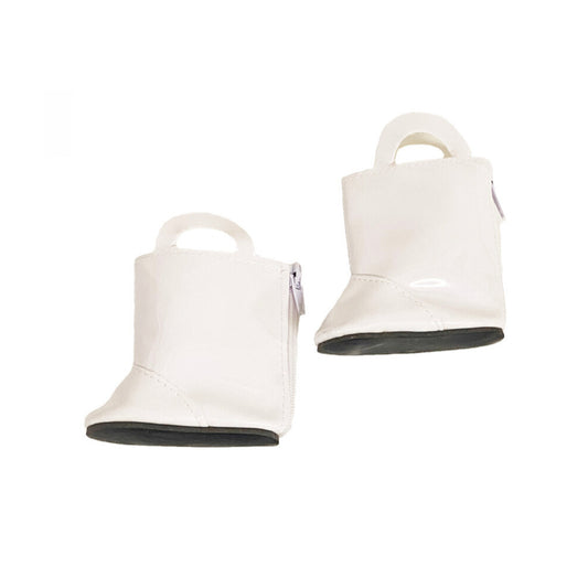 White Rain Boots for 18-inch dolls