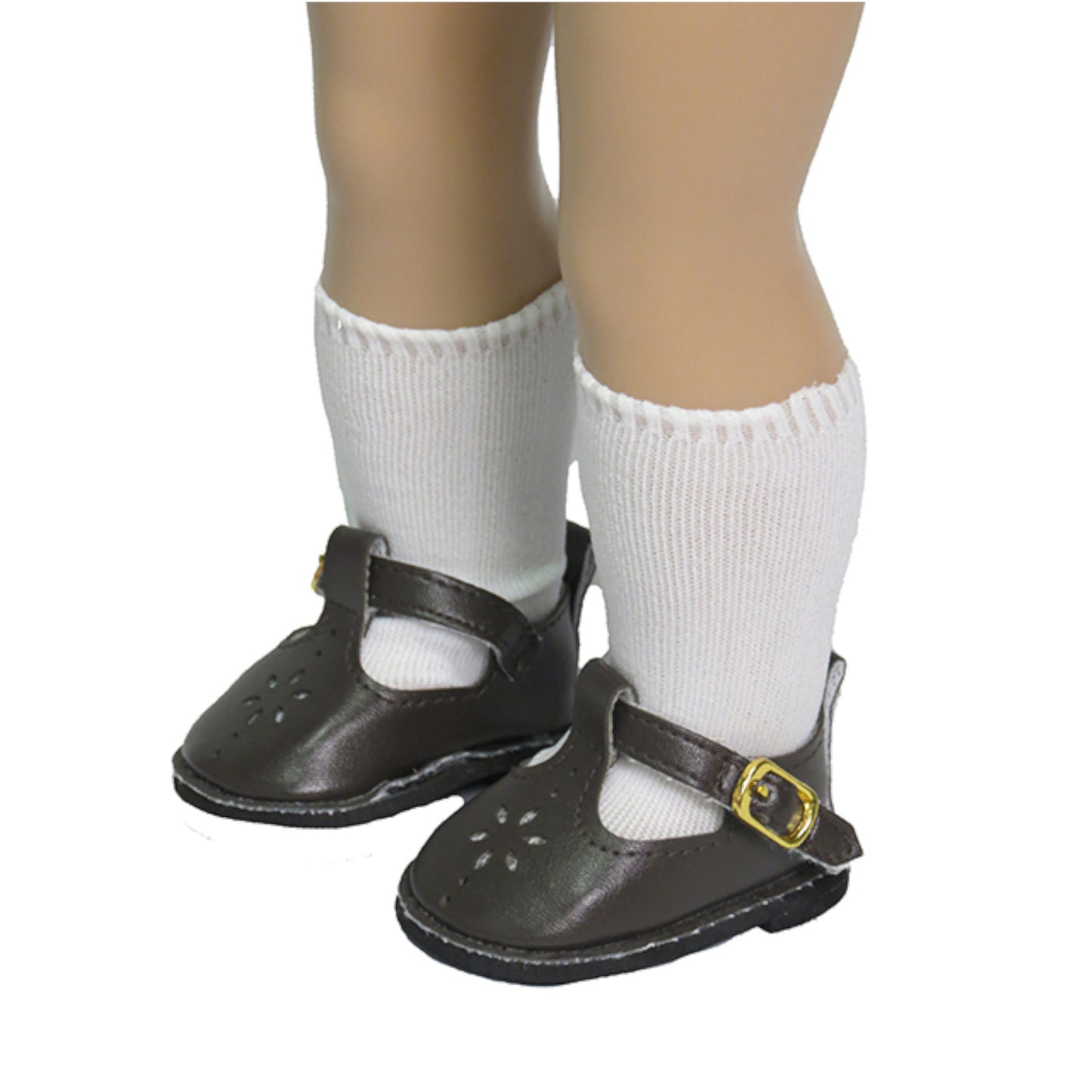 White Socks for 18-inch dolls with Shoes