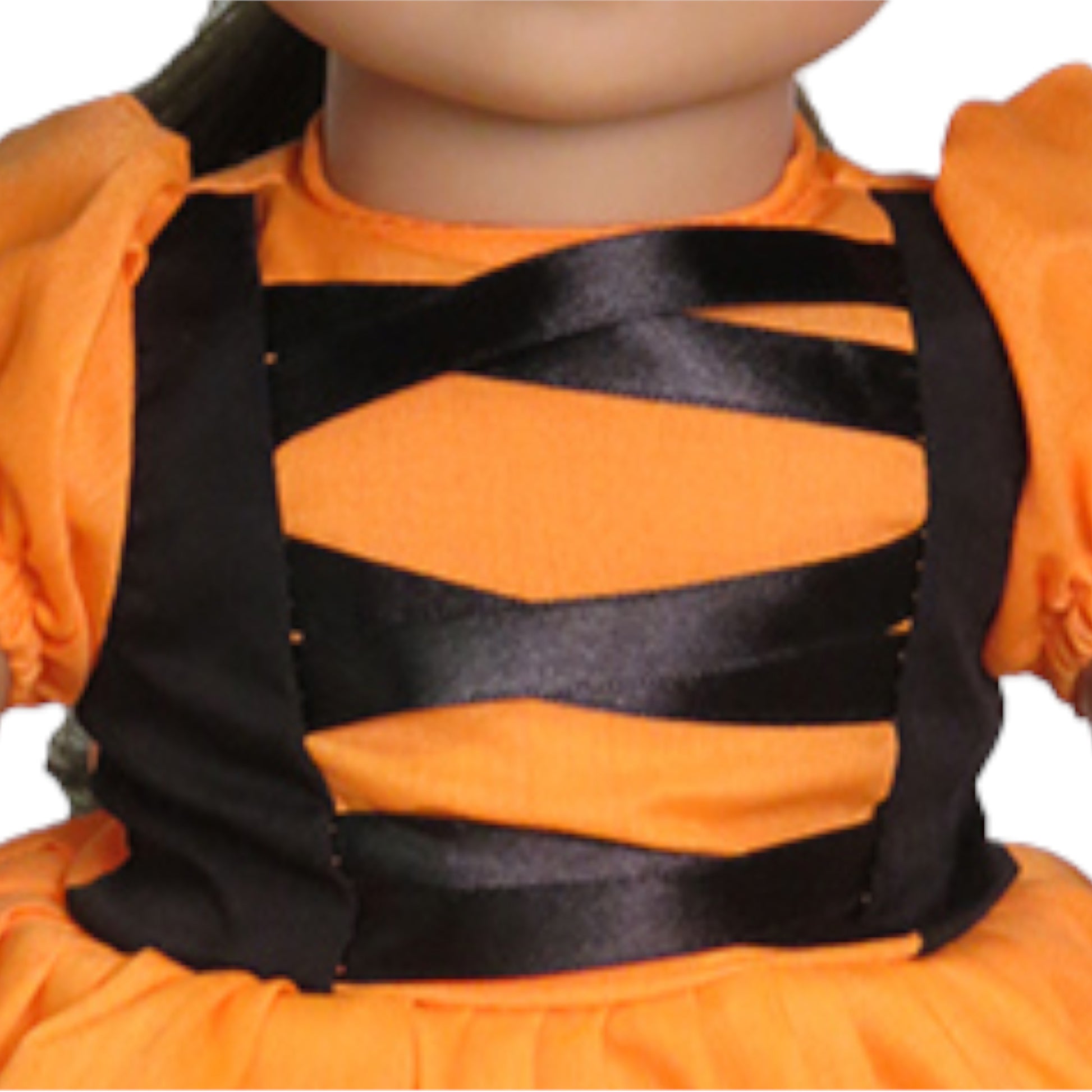 Witch Costume for 18-inch dolls with doll Up Close
