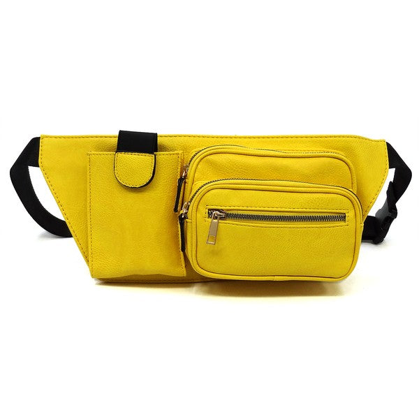 Yellow Fashion Fanny Bag Waist Bag