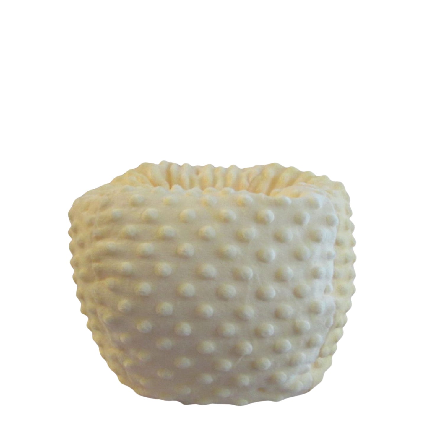 Yellow Minky Doll Bean Bag Chair – Fits 18 Inch Dolls, Soft Plush Seat